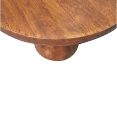 Chestnut Central Ball Table - Artisan Furniture