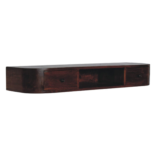 Lunar 2 Drawer Floating Console - Artisan Furniture