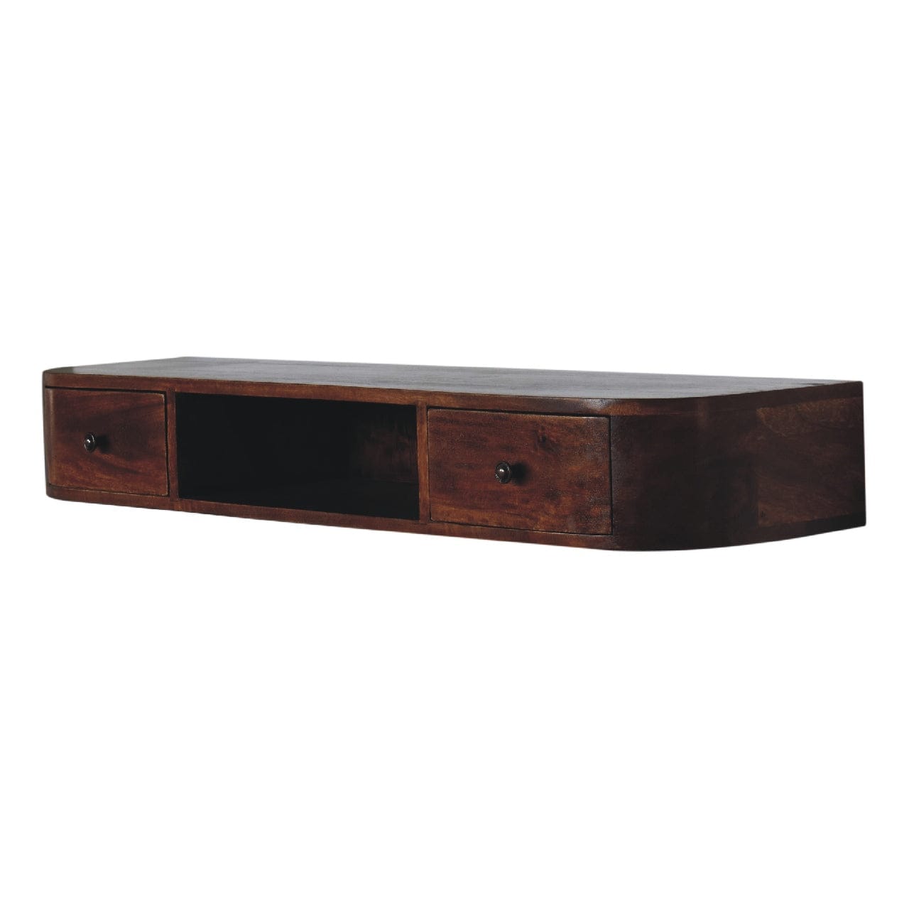 Lunar 2 Drawer Floating Console - Artisan Furniture