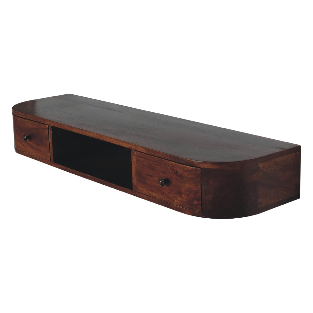 Lunar 2 Drawer Floating Console - Artisan Furniture