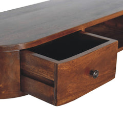 Lunar 2 Drawer Floating Console - Artisan Furniture