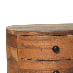 Odyssey Oak-ish Tripod Bedside