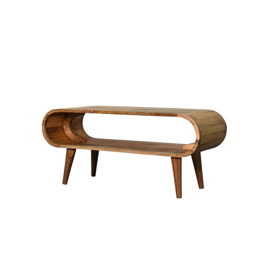 Amaya Nordic Style Oak-ish Coffee Table - Artisan Furniture