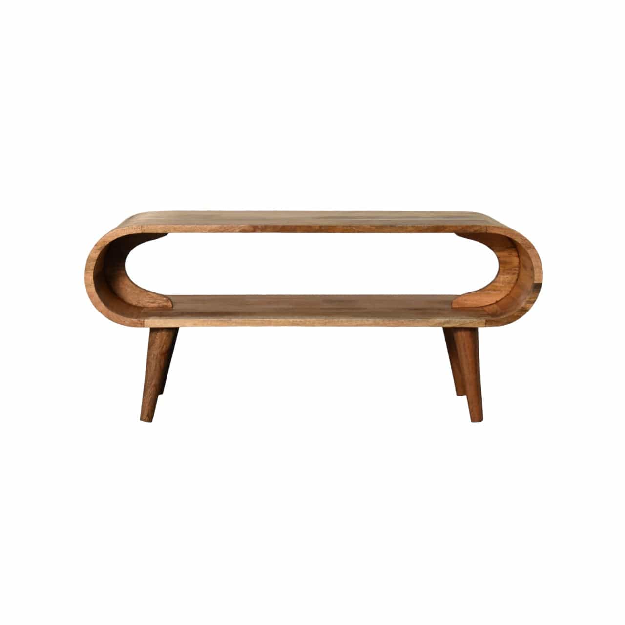 Amaya Nordic Style Oak-ish Coffee Table - Artisan Furniture