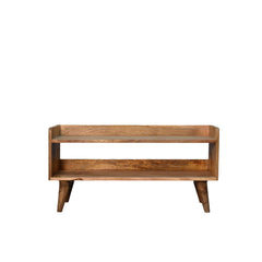 Oak-ish Nordic Storage Bench