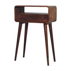 Artisan Chestnut Nordic Style One Drawer & One Open Slot Console Table - Artisan Furniture