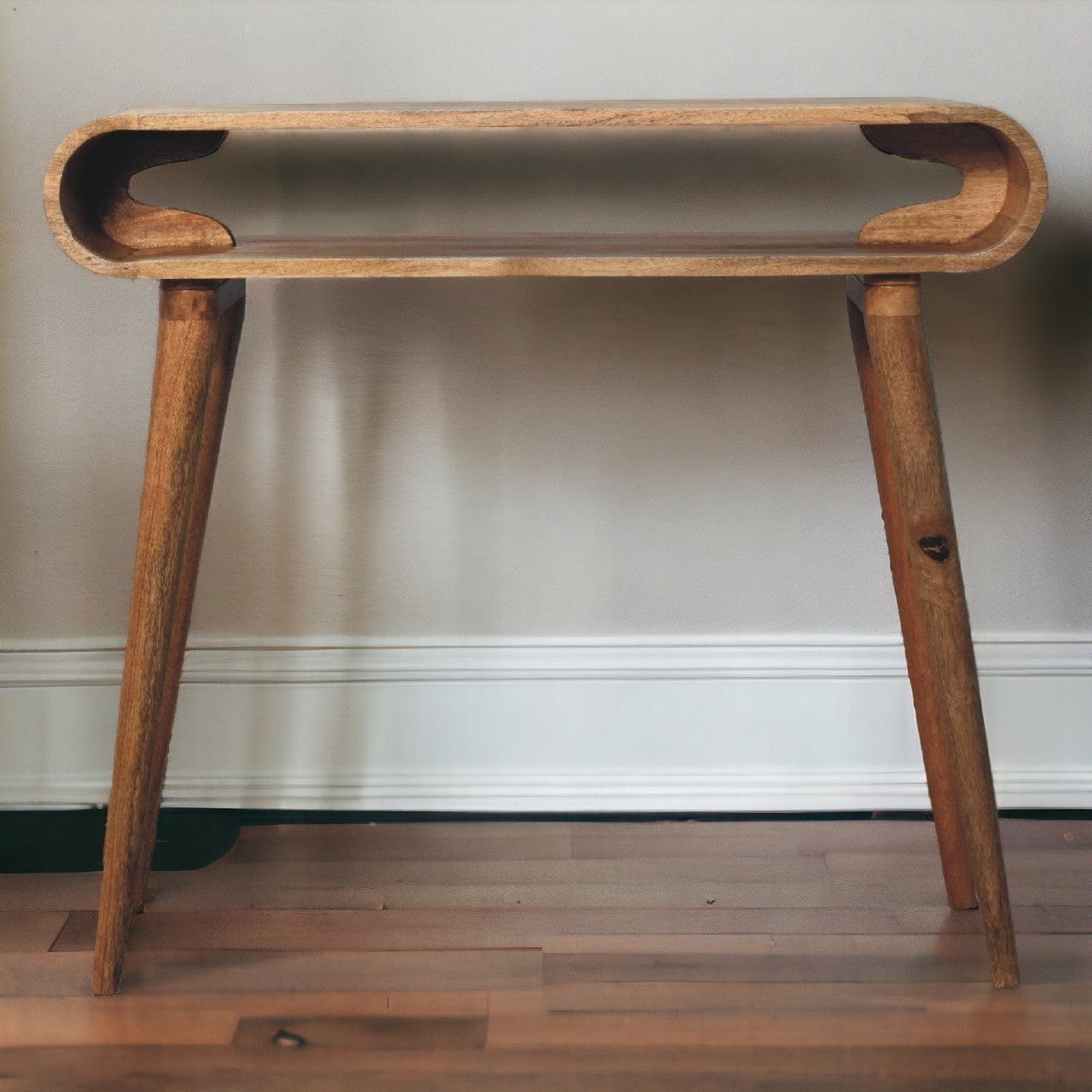 Amaya Chestnut Nordic Style Console Table - Artisan Furniture