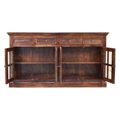 Light Walnut Glazed Sideboard