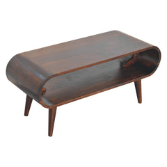 Amaya Light Walnut Coffee Table - Artisan Furniture