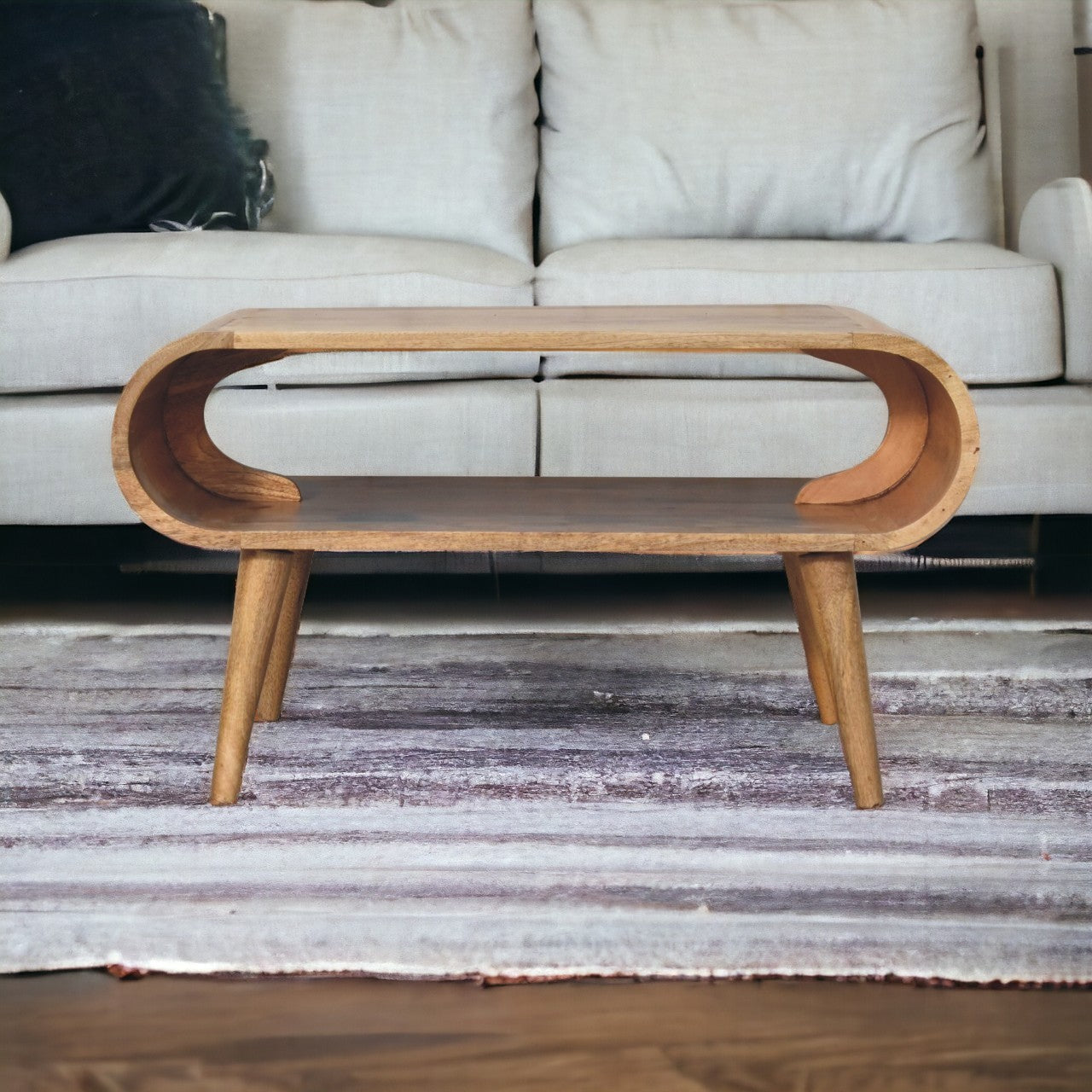 Open Oak-ish Coffee Table