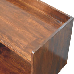 Artisan Open-top Chestnut Media Unit