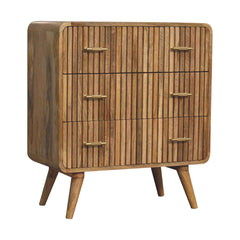 Artisan T-bar Ridged Chest - Artisan Furniture