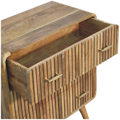 Artisan T-bar Ridged Chest - Artisan Furniture