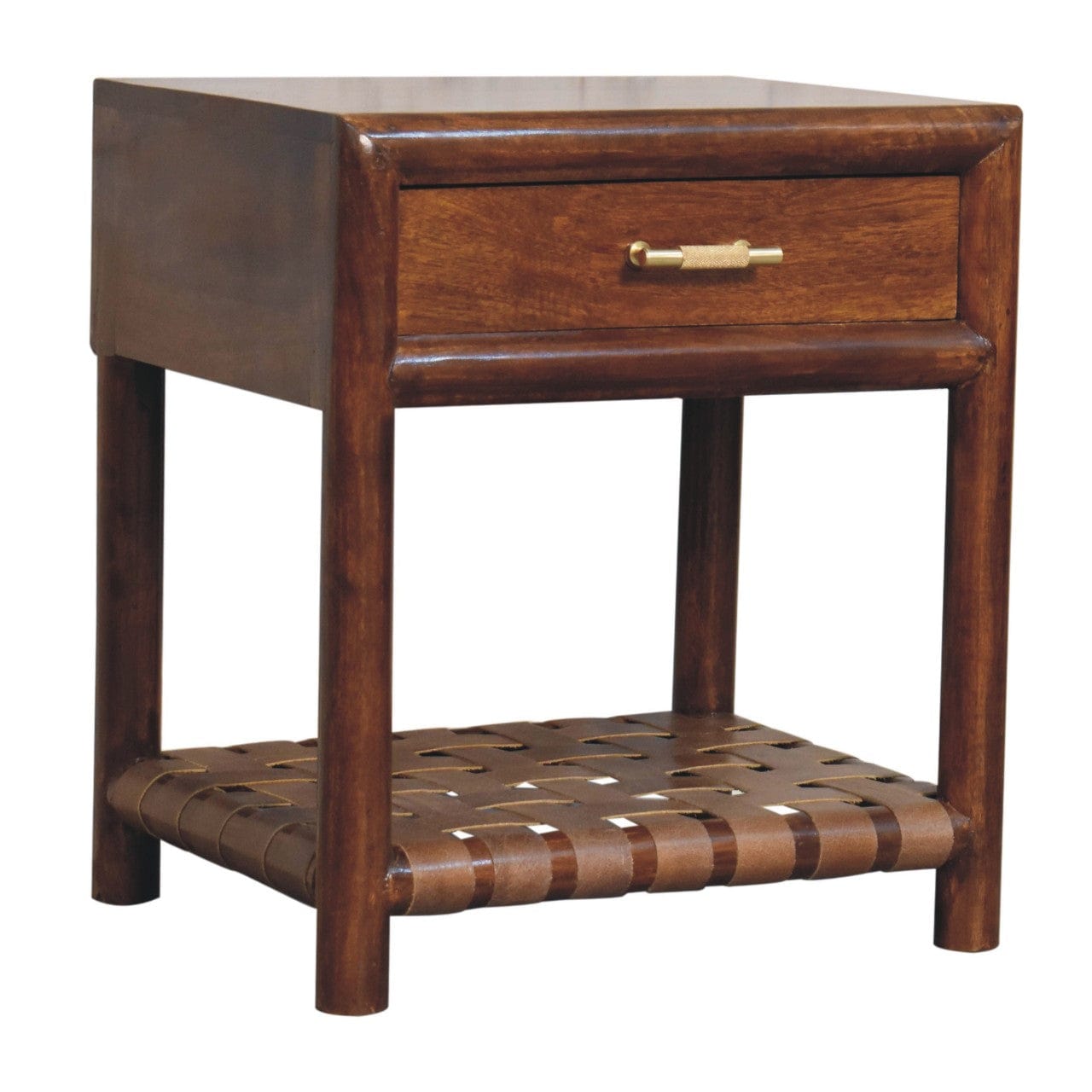 Artisan Furniture Chestnut T-Bar Bedside