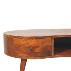 Artisan Large Chestnut Wave Coffee Table