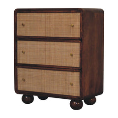 Artisan Chestnut Woven Chest