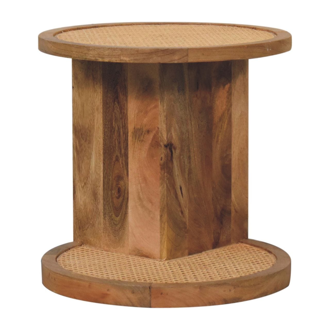 Artisan Furniture Close-knit Corner End Table