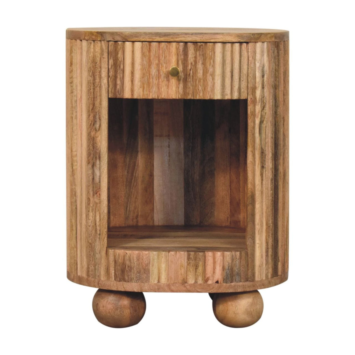 Artisan Soba Ball Open Slot Bedside - Artisan Furniture