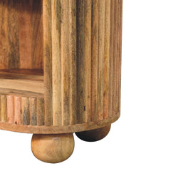 Artisan Soba Ball Open Slot Bedside - Artisan Furniture