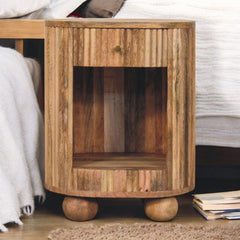 Artisan Soba Ball Open Slot Bedside - Artisan Furniture