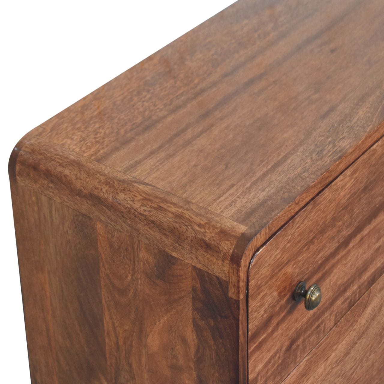 Artisan Furniture Curved Honey Caramel Chest