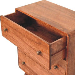 Artisan Furniture Curved Honey Caramel Chest