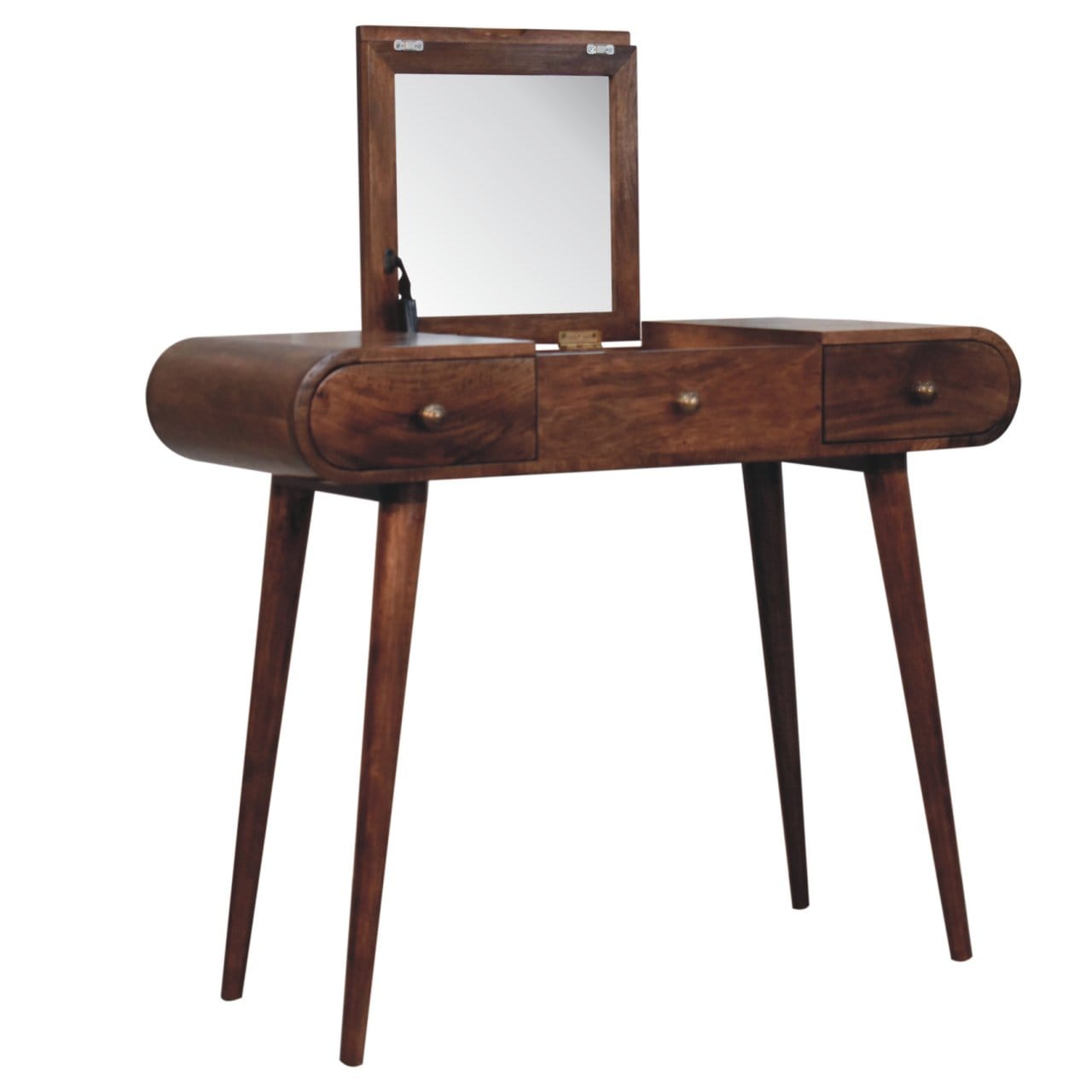 Artisan Furniture Honey Caramel Round Dressing Table