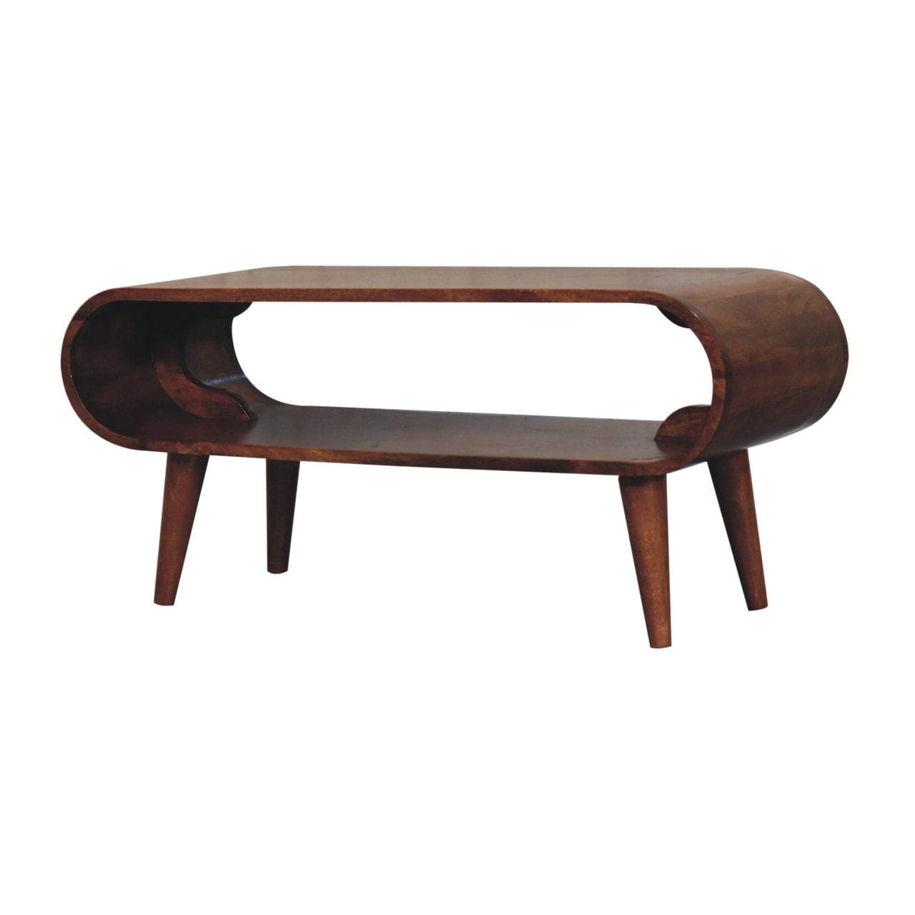 Artisan Furniture Amaya Nordic Style Honey Caramel Coffee Table