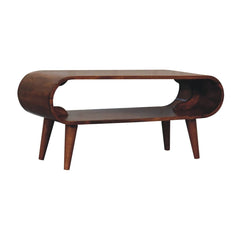 Artisan Furniture Amaya Nordic Style Honey Caramel Coffee Table