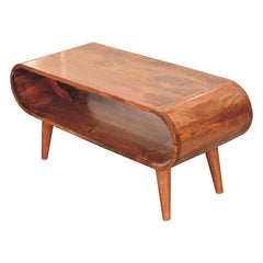 Artisan Furniture Amaya Nordic Style Honey Caramel Coffee Table