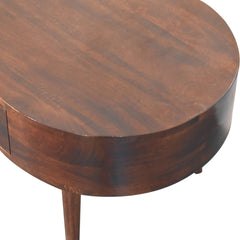 Artisan Furniture California Walnut Rounded Coffee Table