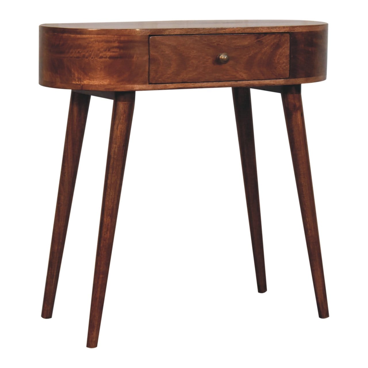 Artisan Furniture California Walnut Rounded Small Console Table