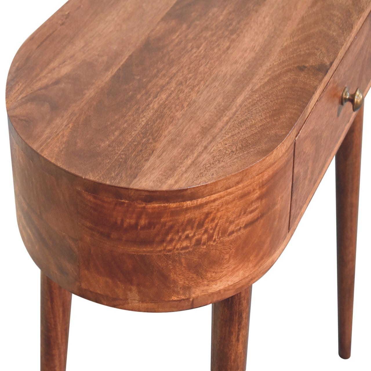 Artisan Furniture California Walnut Rounded Small Console Table