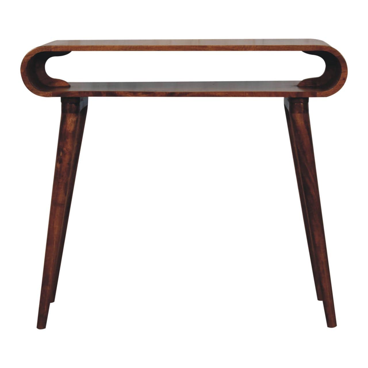 Artisan Furniture Amaya Honey Caramel Nordic Style Console Table