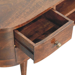 Artisan Furniture California Walnut Rounded Entertainment Unit