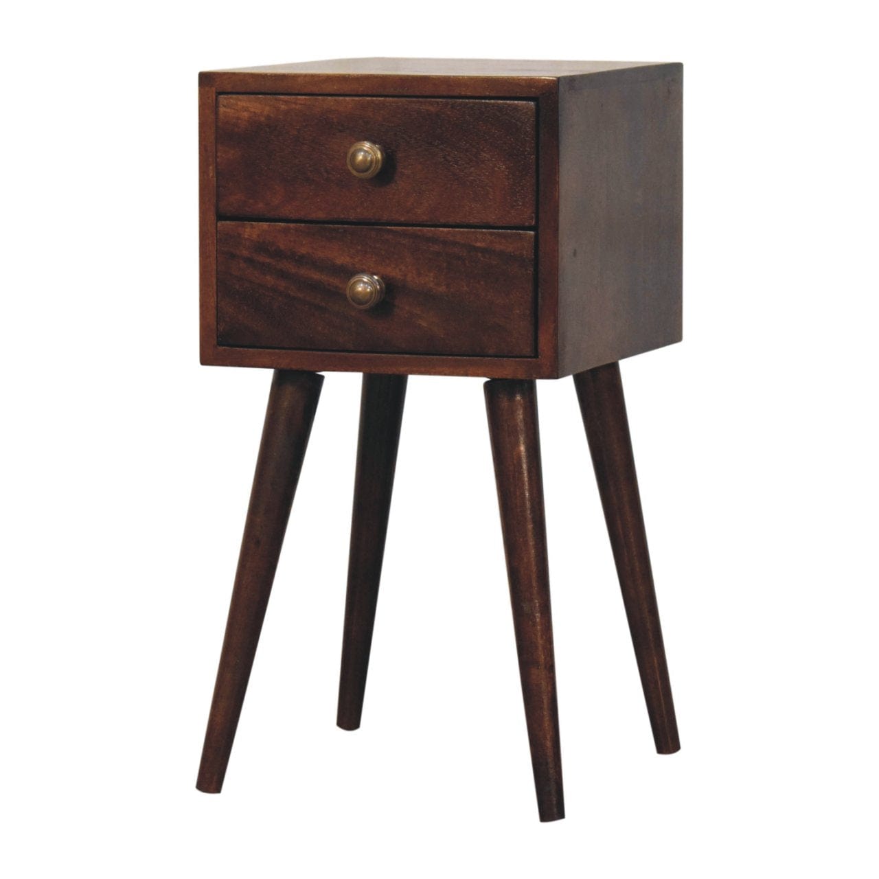 Artisan Furniture Mini 2 DrawerCalifornia Walnut Bedside