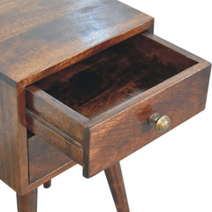 Artisan Furniture Mini 2 DrawerCalifornia Walnut Bedside