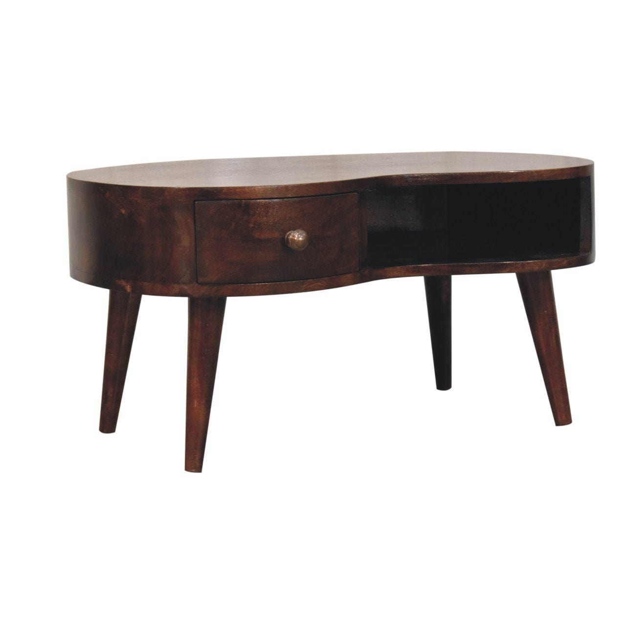 Artisan Furniture California Walnut Wave Coffee Table