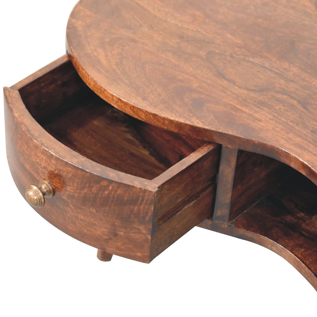 Artisan Furniture California Walnut Wave Coffee Table