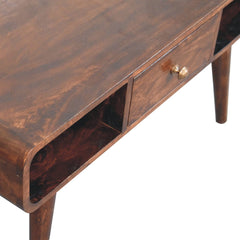 Artisan Furniture Curved California Walnut Coffee Table