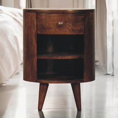 Artisan Furniture Cortez California Walnut Bedside