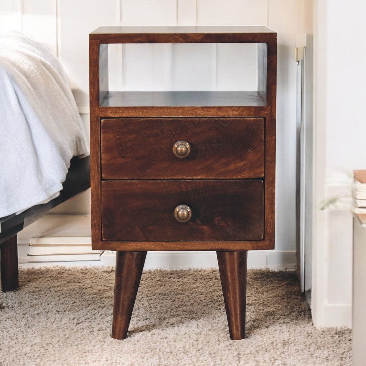 Artisan Furniture Mini Classic California Walnut Bedside