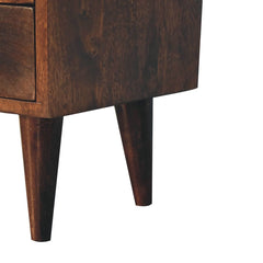 Artisan Furniture Mini Classic California Walnut Bedside