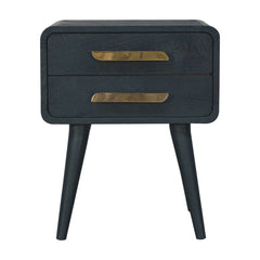 Artisan Furniture Midnight Teal Bedside Table