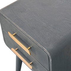 Artisan Furniture Midnight Teal Bedside Table