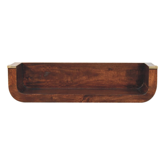 Artisan Furniture Indira California Walnut Floating Console Table