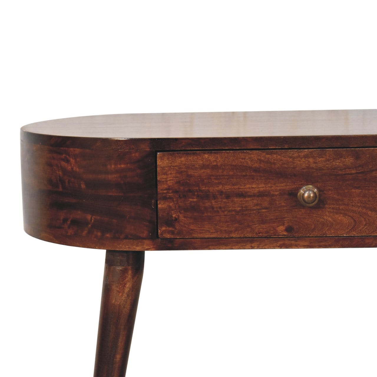 Artisan Furniture Honey Caramel Rounded Small Console Table