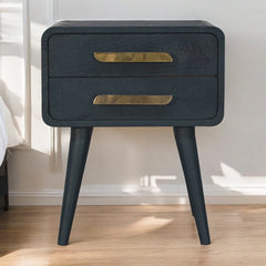 Artisan Furniture Midnight Teal Bedside Table