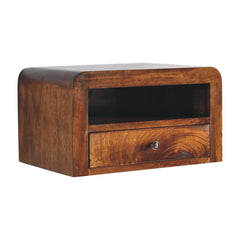 Artisan Chunky Chestnut Floating Bedside