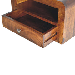 Artisan Chunky Chestnut Floating Bedside